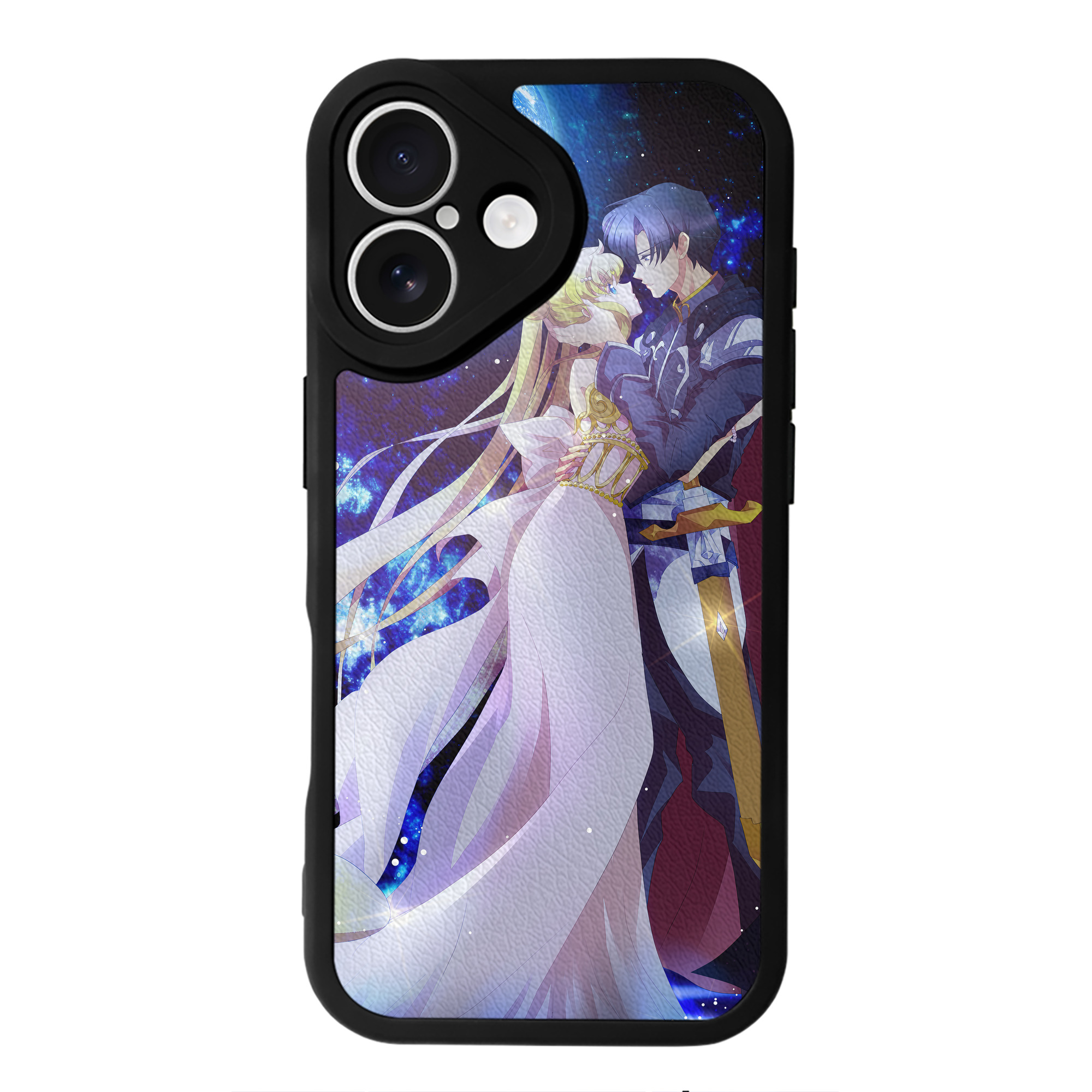 （画像用） 美少女戦士セーラームーン Sailor Moon 【iPhone 16シリーズ対応】シリコンスマホケース（レザー調） 材質：シリコン